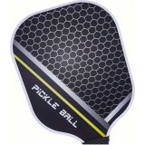 Set de raquettes de pickleball avec 4 balles l&eacute;ger r&eacute;sistant id&eacute;al d&eacute;butants &agrave; experts - Noir