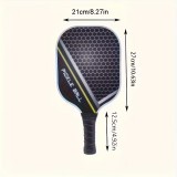 Set de raquettes de pickleball avec 4 balles l&eacute;ger r&eacute;sistant id&eacute;al d&eacute;butants &agrave; experts - Noir