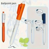 Stylo farceur vaporisateur drôle pour bureau ou école cadeau amusant en ABS résistant - Orange