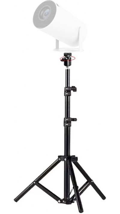 Support de projecteur trépied rétractable HY300 Pro hauteur ajustable jusqu'à 110cm - Noir