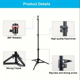Support de projecteur trépied rétractable HY300 Pro hauteur ajustable jusqu'à 110cm - Noir