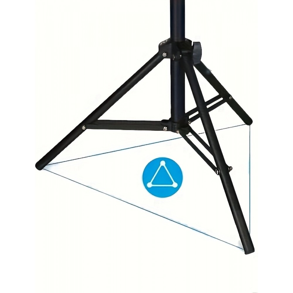 Support de projecteur trépied rétractable HY300 Pro hauteur ajustable jusqu'à 110cm - Noir