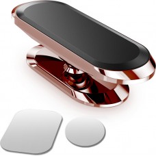 Schmaler dreh- und schwenkbarer Magnethalter, 3M-Hafthalter - Rosa gold