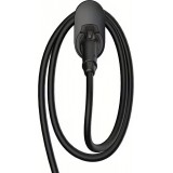 Support mural de stationnement pour c&acirc;ble de recharge voiture &eacute;lectrique Type 1 - Noir