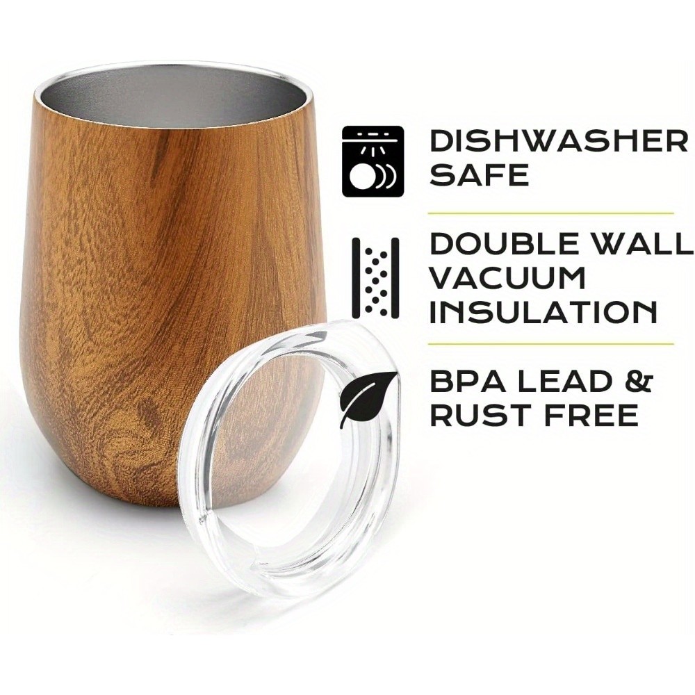 Tasse yerba mate avec bombilla kit gourd 250 ml couvercle + paille + brosse de nettoyage - Bois