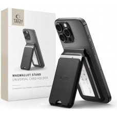 Tech-Protect MagWallet Stand Universel MagSafe Protection - Noir