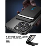 Tech-Protect MagWallet Stand Universel MagSafe Protection - Noir