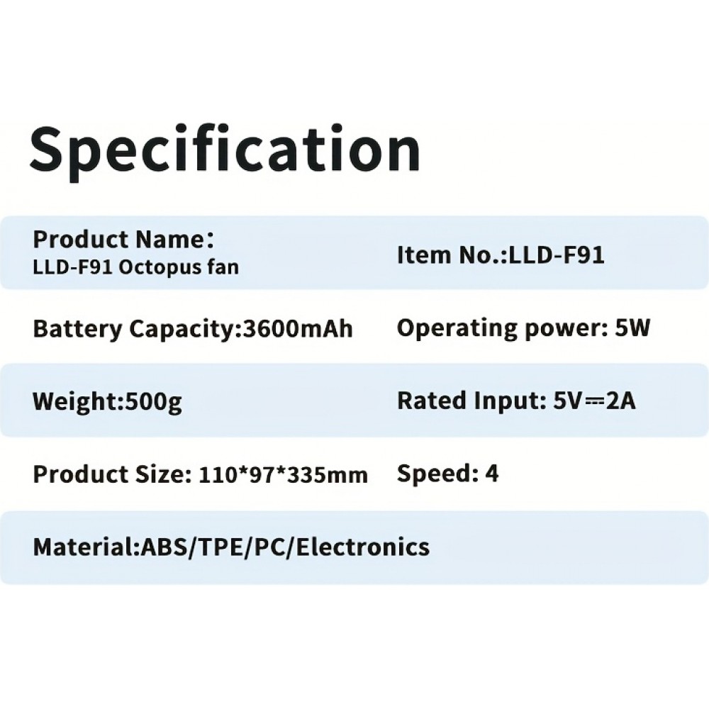Ventilateur portable look bébé enfant avec trépied flexible pour voiture / voyage / poussette - Rose